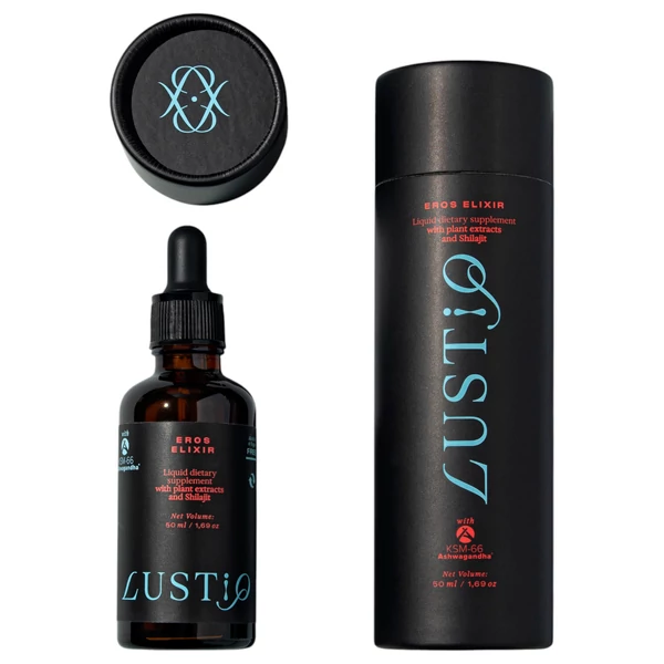 Lustiq Eros Elixir - férfi vágyfokozó cseppek (50 ml)