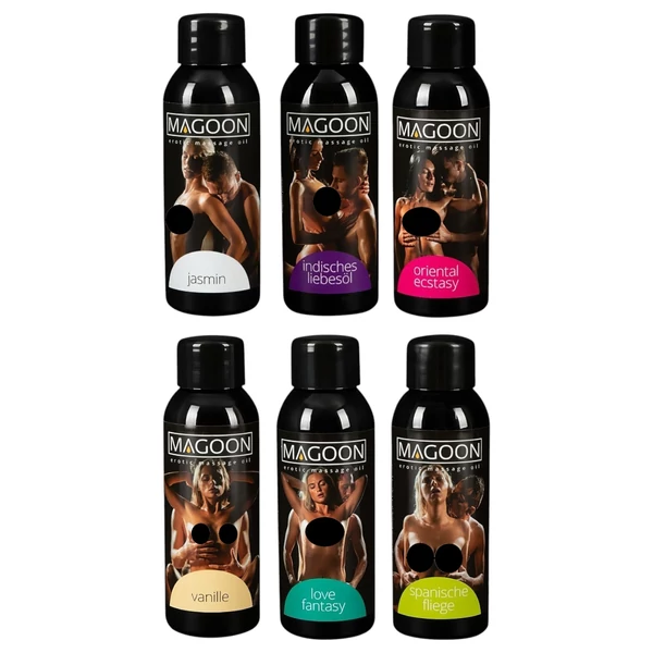 Magoon - masszázsolaj szett (6x50ml)