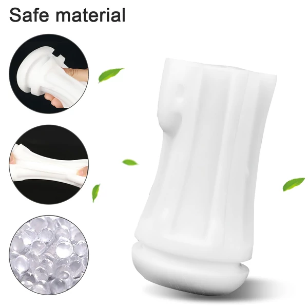 AlvUp - szívó rezgő maszturbátor (fekete)