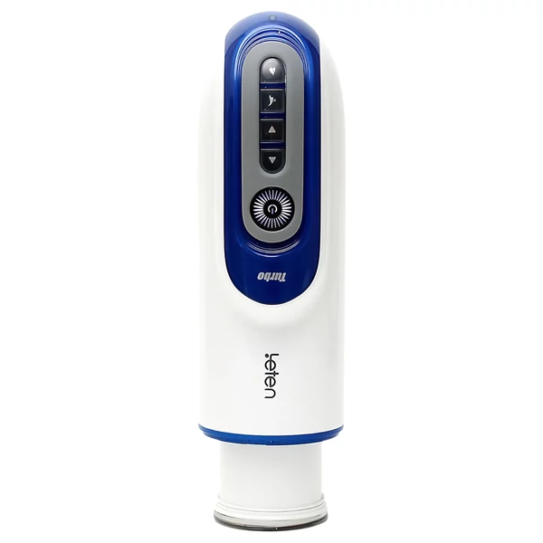 Leten SM390 - nyögő, melegítő maszturbátor (fehér)