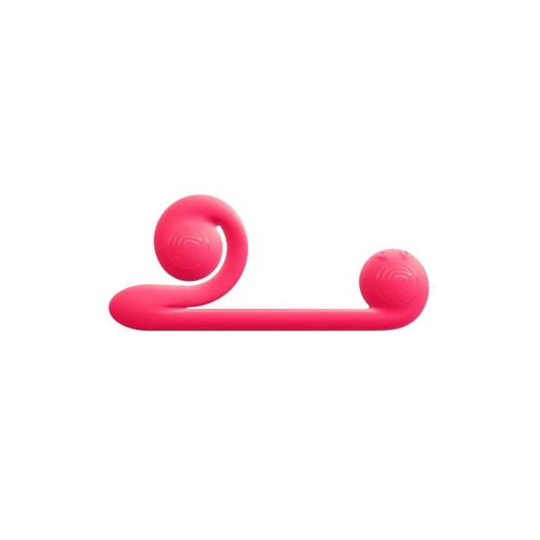 Snail Vibe Duo - akkus, 3in1 stimulációs vibrátor (pink)