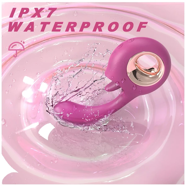 Sex HD - nyaló-és G-pont vibrátor (piros)