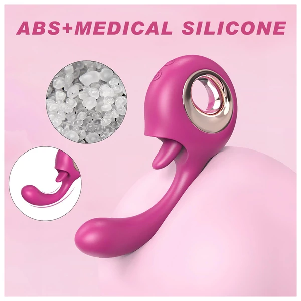 Sex HD - nyaló-és G-pont vibrátor (piros)