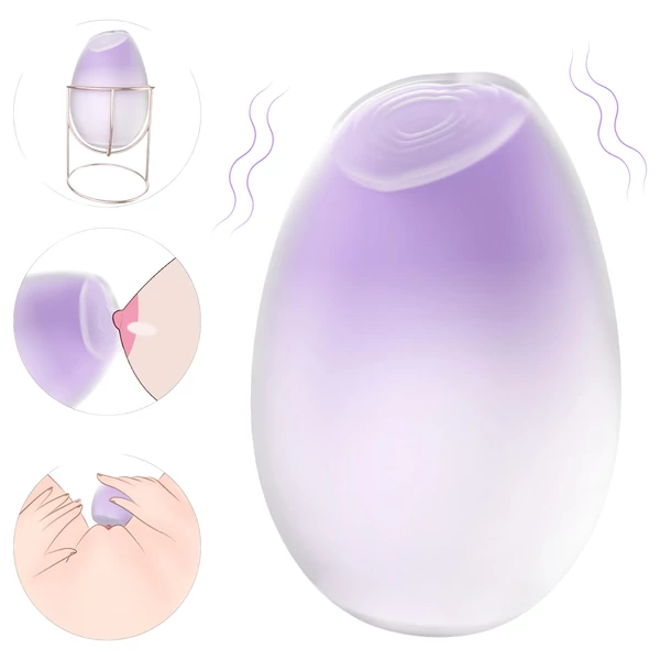 Sex HD - 2in1 bimbó- és csiklóizgató (lila)