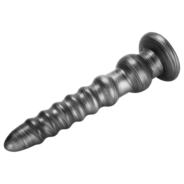 Lovetoy King Sized - extra nagy vibrátor - 32 cm (szürke)