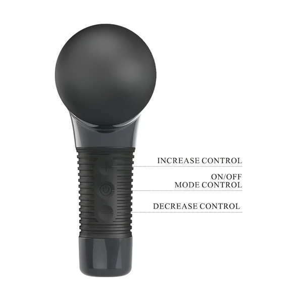 Pretty Love Magic Gun - masszírozó pisztoly (fekete)