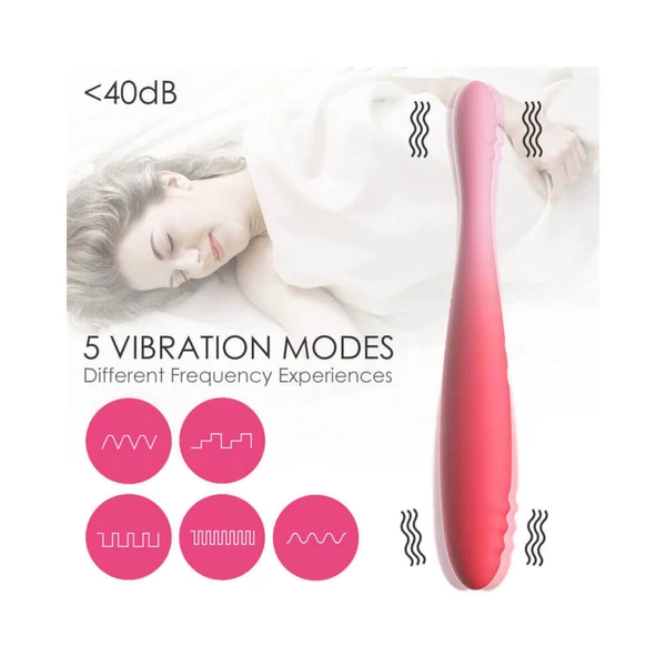 Svakom Rera - akkus, melegítős G-pont vibrátor (pink)