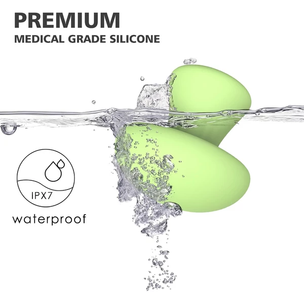 Magic Mushroom - akkus arc masszírozó (zöld)