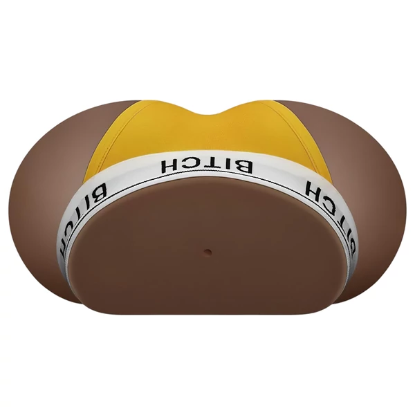 Lovetoy Streetgirl's 12 - művagina torzó és tanga (sötét natúr)