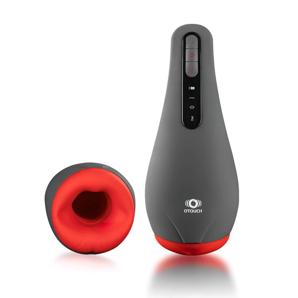 OTOUCH Airturn 2 - akkus szívó maszturbátor (fekete)