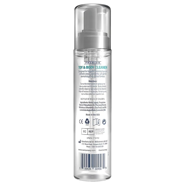 Swiss Navy Toy & Body Cleaner - tisztító hab (221 ml)