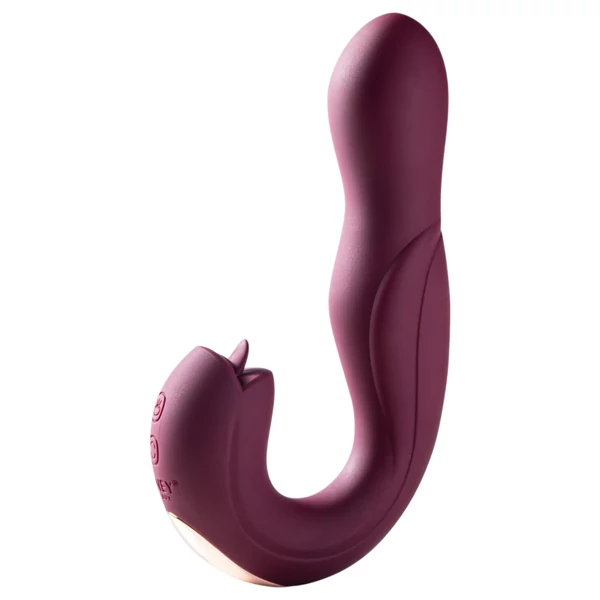 Honey Play Box Joi - forgó, nyaló G-pont vibrátor (lila)