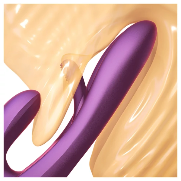 Honey Play Box Terri - App-vezérelt csiklókaros vibrátor (lila)