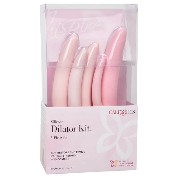 CalExotics Inspire - egészségügyi hüvely tágító szett (pink)