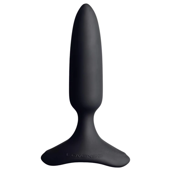 LOVENSE Hush 2 XS - akkus kis anál vibrátor (25 mm, fekete)