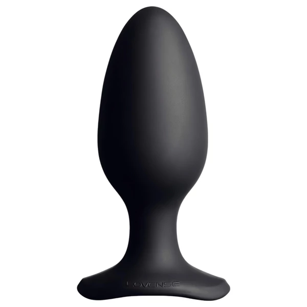 LOVENSE Hush 2 L - akkus kis anál vibrátor (57 mm, fekete)