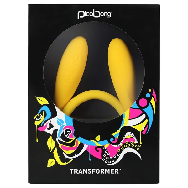Picobong Transformer - vízálló unisex vibrátor (sárga)