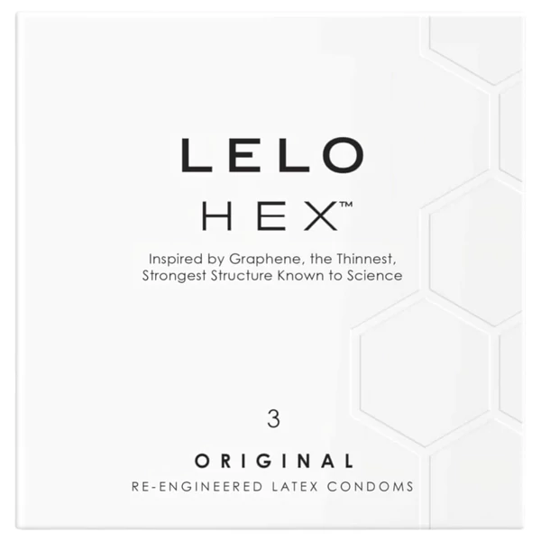 LELO Hex Original - luxus óvszer (3 db)