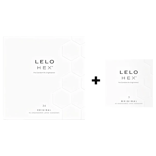 LELO Hex Original - luxus óvszer csomag (36+3db)