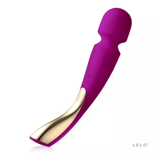 LELO Smart Wand 2 - nagy - akkus, masszírozó vibrátor (lila)