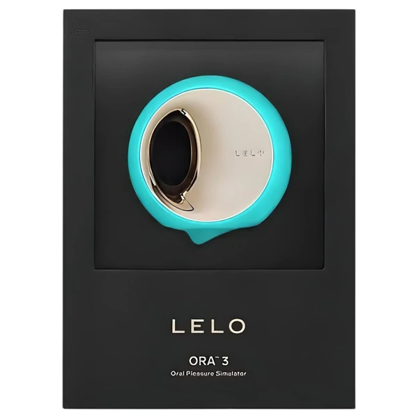 LELO Ora 3 - orálszex szimulátor és csikló vibrátor (türkiz)