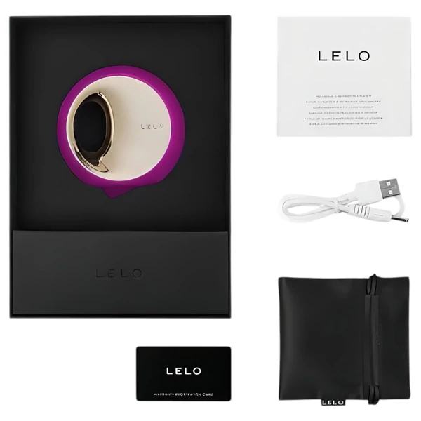 LELO Ora 3 - orálszex szimulátor és csikló vibrátor (lila)