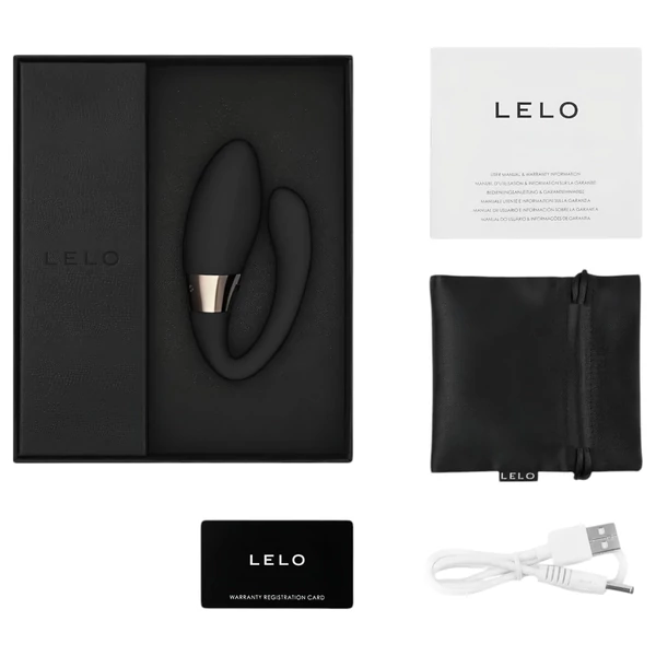 LELO Tiani Harmony - App-vezérelt párvibrátor (fekete)
