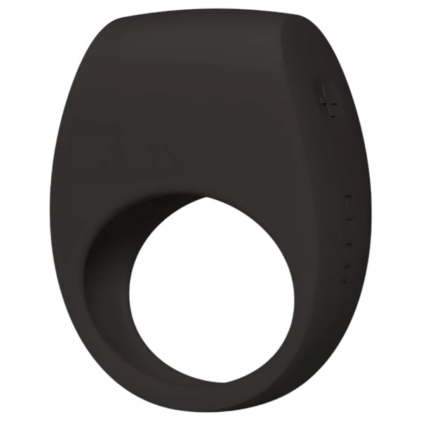 LELO Tor 3 - App-vezérelt vibrációs péniszgyűrű, férfiaknak (fekete)