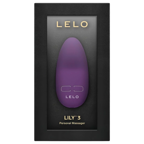 LELO Lily 3 - akkus, vízálló csikló vibrátor (sötét lila)