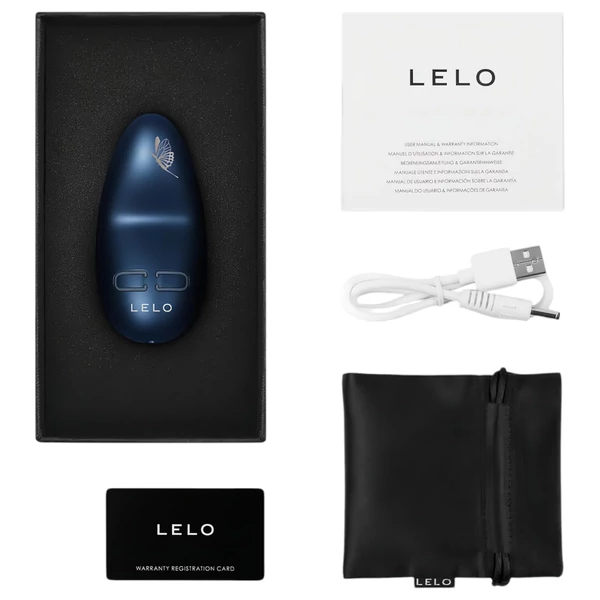 LELO Nea 3 - akkus, vízálló csikló vibrátor (kék)