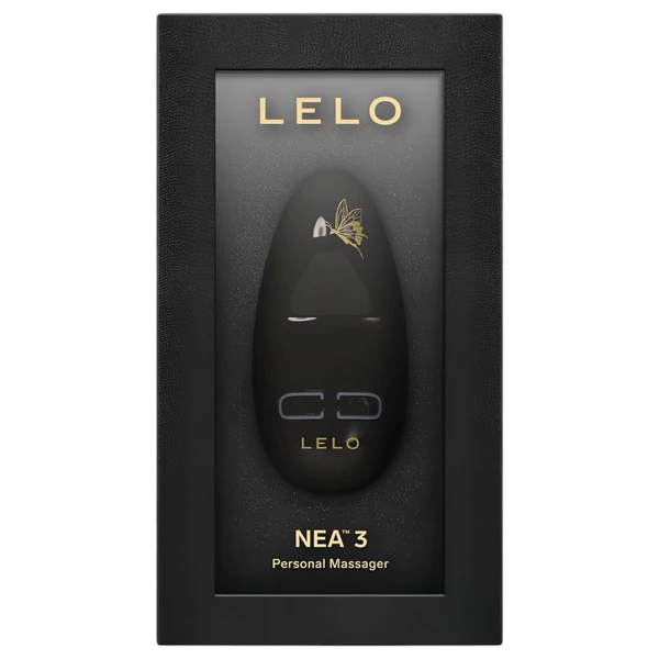 LELO Nea 3 - akkus, vízálló csikló vibrátor (fekete)
