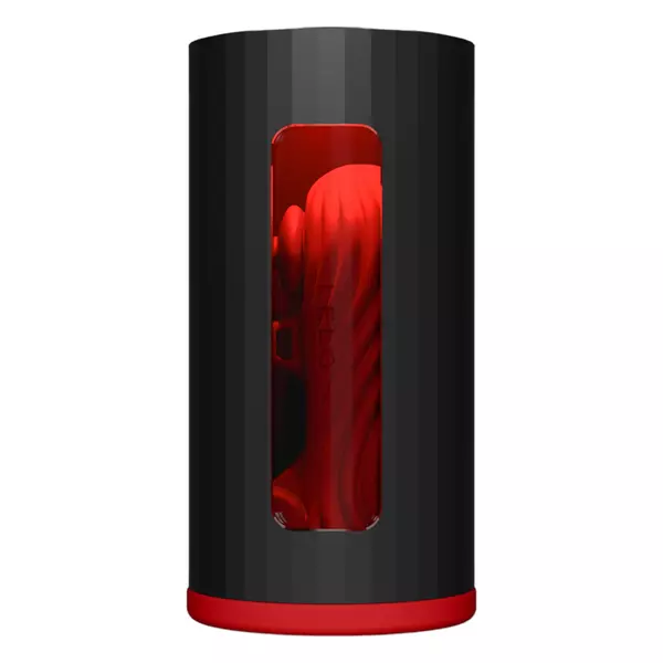 LELO F1s V3 - interaktív maszturbátor (fekete-piros)