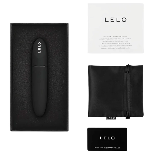 LELO Mia 3 - utazó rúzs vibrátor (fekete)