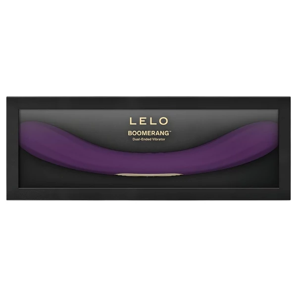 Lelo Boomerang - kétvégű vibrátor (lila)