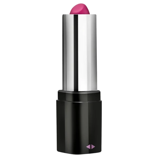 Blush Lipstick Rosé - vízálló rúzs vibrátor (fekete-pink)