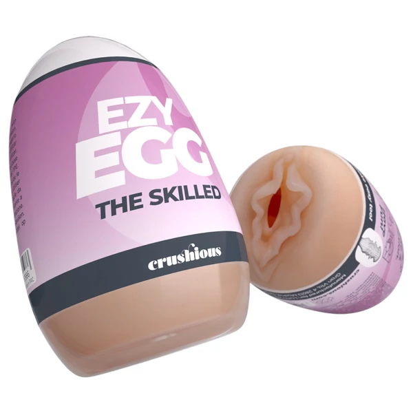 Crushious Ezy Egg The Skilled - maszturbátor tojás (testszínű)