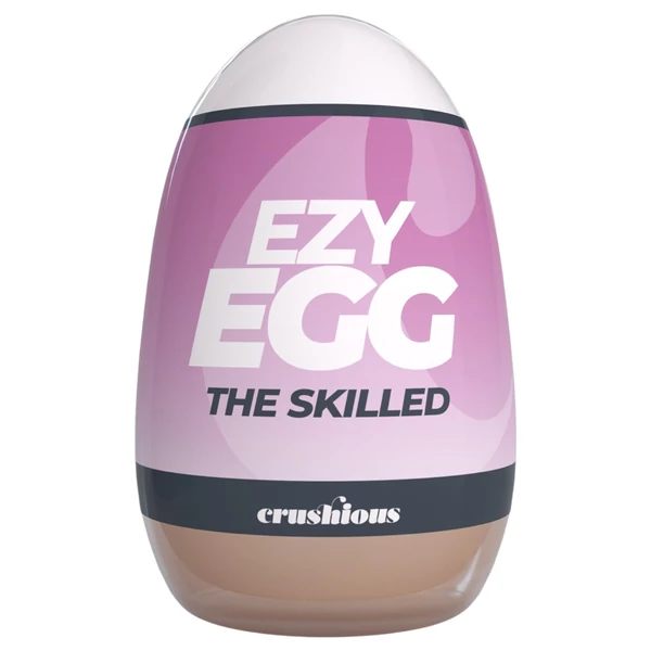 Crushious Ezy Egg The Skilled - maszturbátor tojás (testszínű)