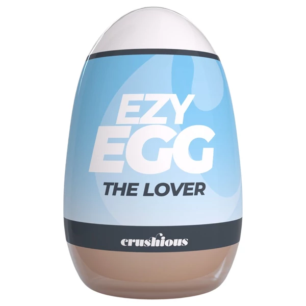 Crushious Ezy Egg The Lover - maszturbátor tojás (testszínű)