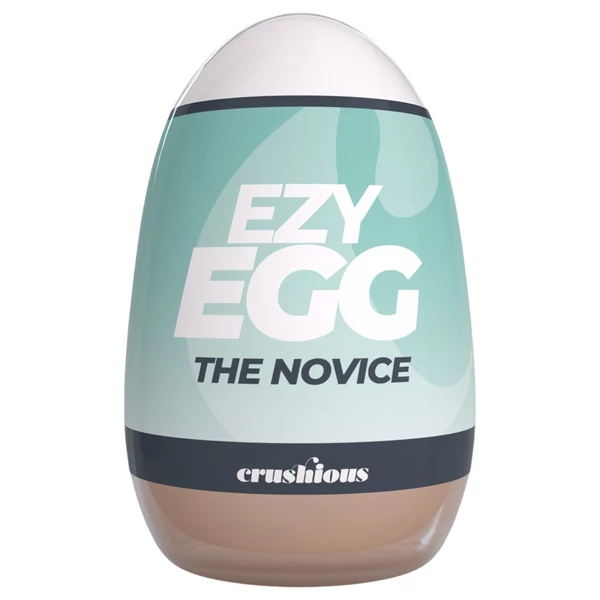 Crushious Ezy Egg The Novice - maszturbátor tojás (testszínű)