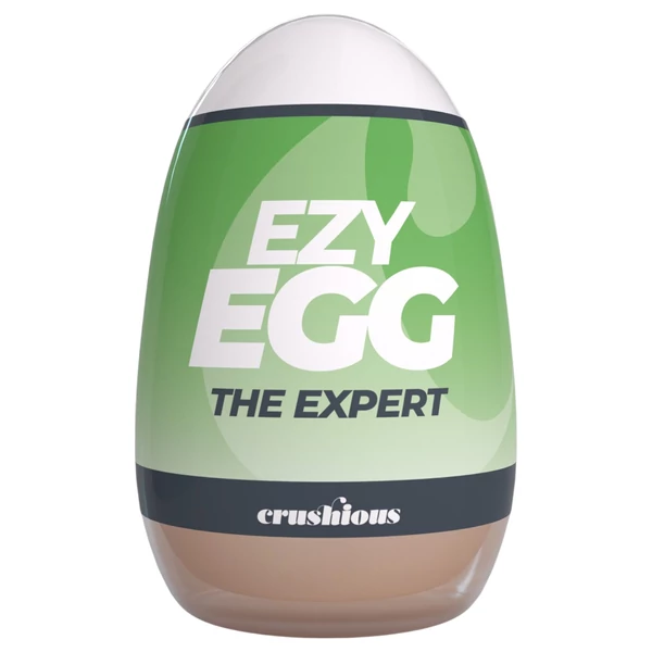 Crushious Ezy Egg The Expert - maszturbátor tojás (testszínű)