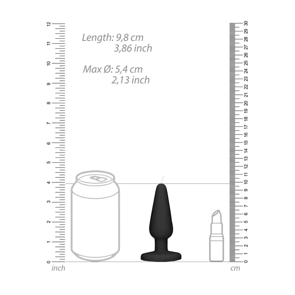 Scandalous - fekete gyertya (50g)