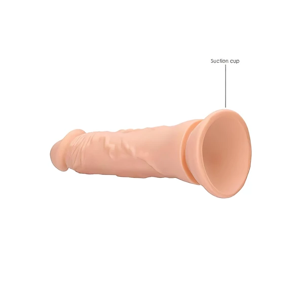 RealRock Dong 7 - élethű dildó (17 cm, natúr)
