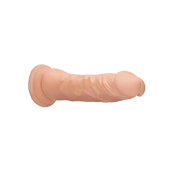 RealRock Dong 7 - élethű dildó (17 cm, natúr)