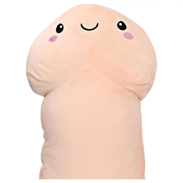 Ölelhető pénisz plüss - 60 cm (natúr)