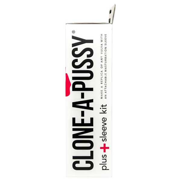 Clone-a-Pussy - puncimásoló és mandzsetta készlet (pink)