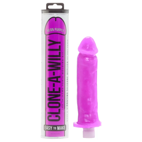 Clone-a-Willy - péniszmásoló szett vibrátorral (lila)