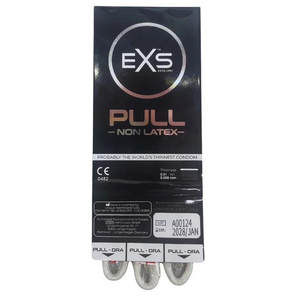 EXS - latexmentes óvszer (3 db)