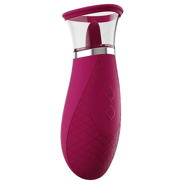 Honey Play Box Scioness - szívó, nyaló csiklóizgató vibrátor (pink)