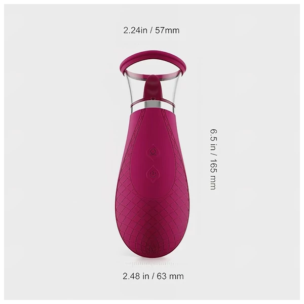 Honey Play Box Scioness - szívó, nyaló csiklóizgató vibrátor (pink)