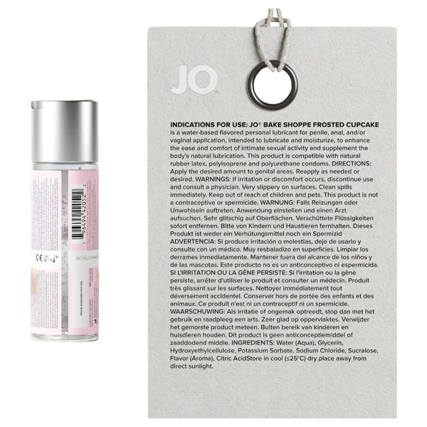 System JO Bake Shoppe - ízes síkosító, cukormázas muffin (60ml)